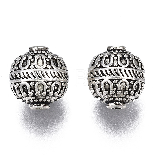 Tibetan Style Alloy Beads TIBEB-N005-061-1