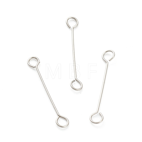 Non-Tarnish 316 Surgical Stainless Steel Eye Pins STAS-P277-A01-P-1