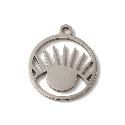 201 Stainless Steel Pendants STAS-E211-06P-1