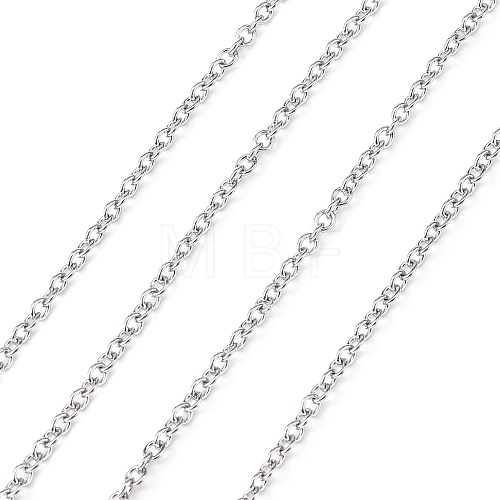 304 Stainless Steel Cable Chains CHS-R003-0.5mm-1