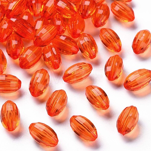 Transparent Acrylic Beads TACR-S154-30B-726-1