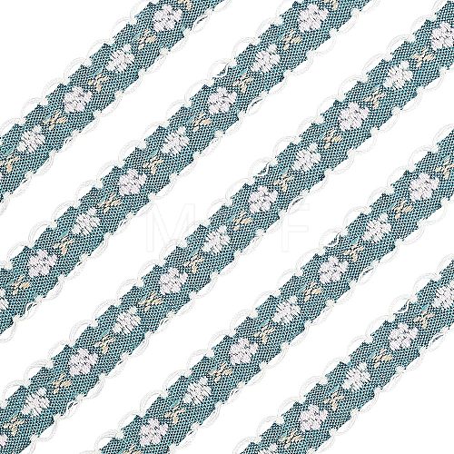 Embroidery Polyester Lace Trim OCOR-WH0033-03A-1