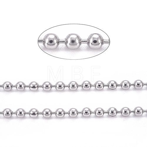 304 Stainless Steel Ball Chains CHS-F009-01B-P-1