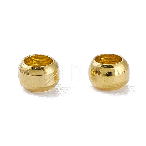 Brass Beads KK-D002-07G-1