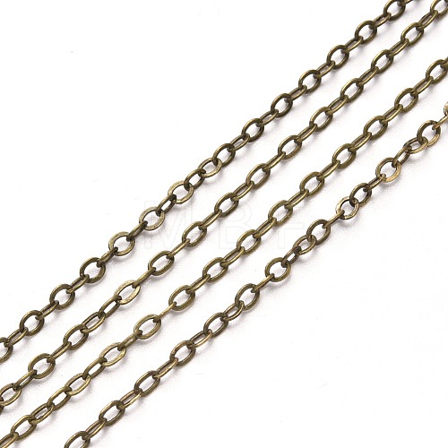 3.28 Feet Brass Cable Chains X-CHC-T008-06C-AB-1