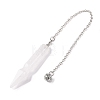 Natural Quartz Crystal Pointed Dowsing Pendulums G-Q184-04E-P-3