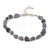 Natural Iolite Chips Bracelets for Women BJEW-H623-01S-03-4