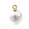 ABS Plastic Imitation Pearl Pendants FIND-H052-01F-04KCG-1