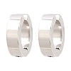 201 Stainless Steel Cuff Earrings EJEW-T056-01P-05-4