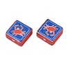 Printed Handmade Porcelain Beads PORC-G016-04L-2