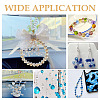 3 Colors 3 Strands Electroplate Glass Beads Strands EGLA-TA0013-51B-8