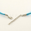 Multi-strand Necklace Cord for Jewelry Making NJEW-R218-M-4