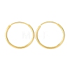 925 Sterling Silver Huggie Hoop Earrings EJEW-C179-05A-G-4
