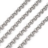 304 Stainless Steel Rolo Chains STAS-O076-16-1