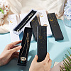 6Pcs 2 Colors Gold Stamping Moon Printed Cardboard Paper Jewelry Necklace Packaging Boxes CON-TA0001-46-7