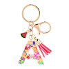 Fruit Series Letter Resin Keychains KEYC-TAC0033-02A-1