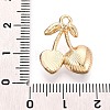 Alloy Rhinestone Pendants PALLOY-T092-24G-02-3