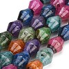 Natural Agate Beads Strands GG-L001-D02-02C-2