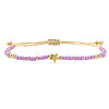 Glass Seed Beads Adjustable Bracelets KO8624-2-1