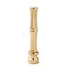 Golden Tone Brass Wax Seal Stamp Head with Bamboo Stick Shaped Handle STAM-K001-05G-A-3