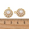 Brass Micro Pave Cubic Zirconia Pendants KK-U036-06G-3