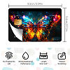 Plastic Waterproof Card Stickers STIC-WH0032-022-3