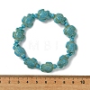 Synthetic Turquoise Beads Stretch Bracelets for Women BJEW-JB13598-03-2