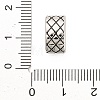 304 Stainless Steel Steel Slide Charms STAS-A130-07AS-3
