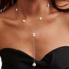 925 Sterling Silver & Rice Natural Freshwater Pearl Pendant Y Necklaces for Women SE-CBA9BBC-16P-2