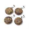 Natural & Synthetic Gemstone Pendants G-S343-M-2