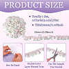 10Yards Polyester Lace Ribbon OCOR-TA0004-26C-3