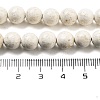 Natural Fossil Beads Strands G-H026-02D-5