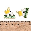 Alloy Enamel Pendants AL-CBAD1A5-01A-G-3