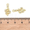 Alloy Rhinestone Pendants FIND-D044-21G-01-3