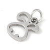 Non-Tarnish 304 Stainless Steel Pendants STAS-L279-001P-04-2