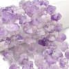 Raw Rough Natural Amethyst Beads Strands G-L642-D04-01-1