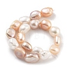 Natural Cultured Freshwater Pearl Beads Strands PEAR-P062-26F-3