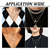 Titanium Steel Curb Chain Necklaces for Men Women NJEW-TAC0001-017-7