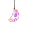 Moon Glass Suncatchers HJEW-Z009-01B-02-3