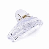 Transparent Plastic Large Claw Hair Clips PHAR-F016-07-3