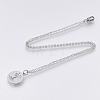 Non-Tarnish 201 Stainless Steel Pendant Necklaces NJEW-T009-JN133-40-1-2