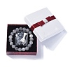 Natural Cloudy Quartz Beads Stretch Bracelets BJEW-JB04173-02-4