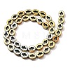 Electroplated Synthetic Non-magnetic Hematite Beads Strands G-L613-Z01-02K-2