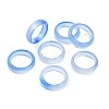 Dyed & Heated Natural Agate Finger Rings for Women RJEW-Z075-02R-1