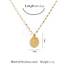 304 Stainless Steel Pendant Necklaces WGFEF8E-05-1