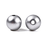 Matte Style Spray Painted Acrylic Beads ACRP-S669-8mm-01-1-2