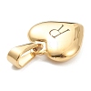 304 Stainless Steel Pendants STAS-P278-01R-G-3