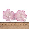 Simulation Lotus Shape Acrylic Bead Caps SACR-A008-06C-3