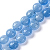 Natural Aquamarine Beads Strands G-T047-A06-01-1