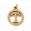 304 Stainless Steel Charms
with Jump Ring LS-STAS-R001-02G-T-1